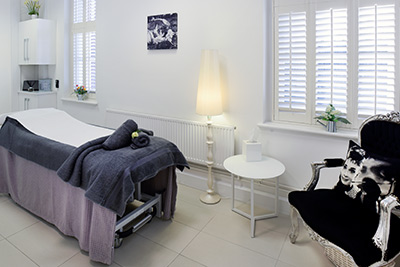 Beauty Treatment room at Hunter House Clinic